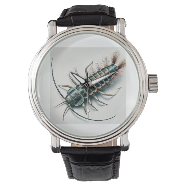 Lepisma 031024IREF210 - Watercolor Horloge (Voorkant)