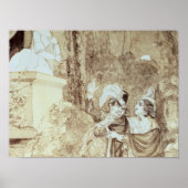 Leporello serenading Elvira in guise Giovanni Poster (Voorkant)