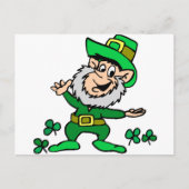 Leprachaun Briefkaart (Voorkant)
