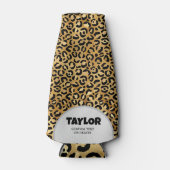 leprard Print Custom  Flesjeskoeler (Voorkant)