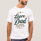 Lepre Dad Whiskey inspireerde St. Patrick's Day T-shirt (Voorkant)