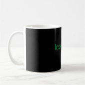 Lepre St. Patrick's Day Dames Lepre Ierse Shamrock Koffiemok (Links)