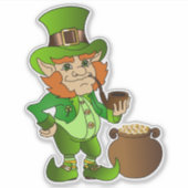 Leprechaun 2 sticker (Voorkant)