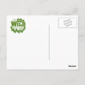 Leprechaun aangepaste briefkaart (Achterkant)