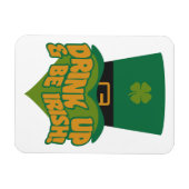 Leprechaun aangepaste magneet (Horizontaal)