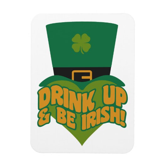 Leprechaun aangepaste magneet (Verticaal)