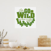 Leprechaun aangepaste poster (Keuken)