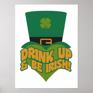 Leprechaun aangepaste poster