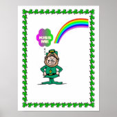 LEPRECHAUN AFBEELDING POSTER (Voorkant)
