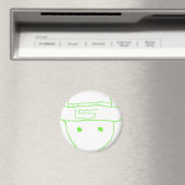 Leprechaun Amateur Schets Magneet (Insitu (Vaatwasser))
