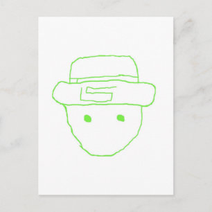 Leprechaun Amateur Sketch Briefkaart