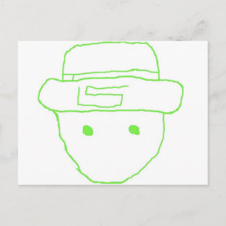 Leprechaun Amateur Sketch Briefkaart