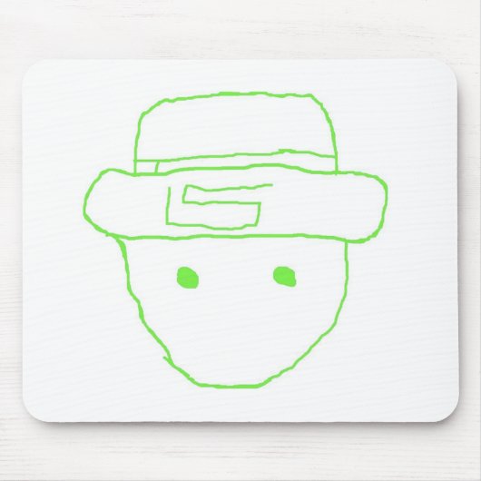 Leprechaun Amateur Sketch Muismat (Voorkant)
