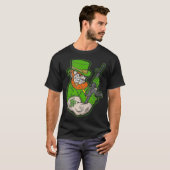 Leprechaun  AR15 Shamrock Irish Military Evil T-shirt (Voorkant volledig)