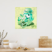 Leprechaun Belle Poster (Keuken)