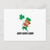 Leprechaun Briefkaart (Voorkant)