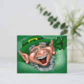 Leprechaun Briefkaart (Staand voorkant)