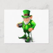Leprechaun Briefkaart (Voorkant)