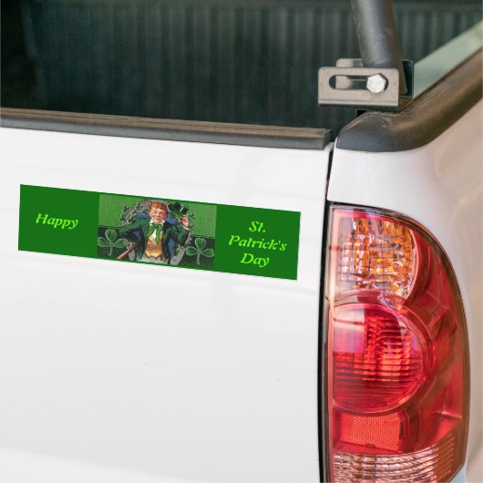 Leprechaun Bumpersticker (Op Truck)
