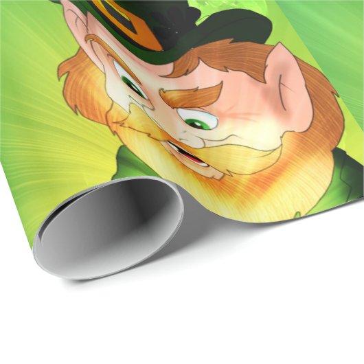 Leprechaun Cadeaupapier (Rol Hoek)