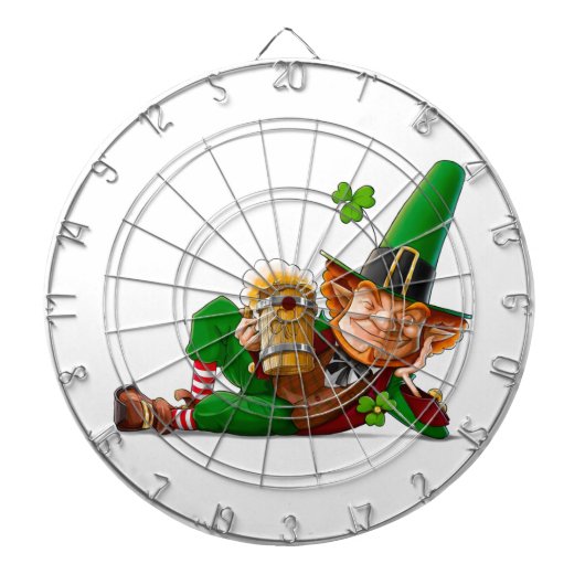 Leprechaun Cheer Dartbord (Voorkant)