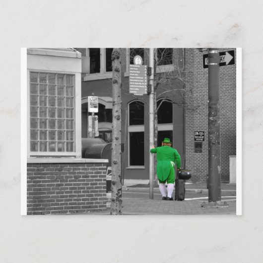 Leprechaun City Diversion Briefkaart (Voorkant)