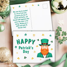 Leprechaun Clover Shamrock Patrick's Day
