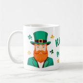 Leprechaun Clover Shamrock Patrick's Day Koffiemok (Links)