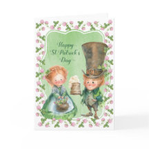 Leprechaun & Clover | St Patrick's Day