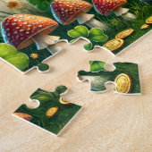 Leprechaun Cottage Puzzel, Ierse Legende Folklore Legpuzzel (Zijkant)