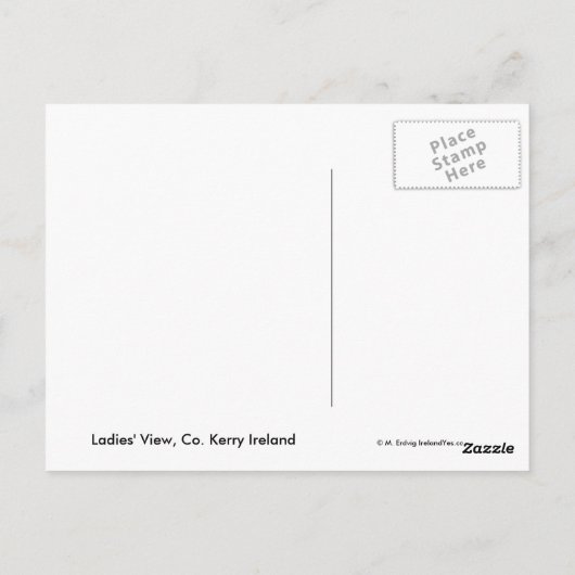 Leprechaun Crossing Briefkaart (Achterkant)