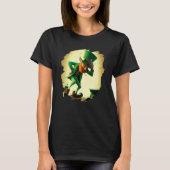 Leprechaun Dabbing Dancing Dance St Patricks Day   T-shirt (Voorkant)