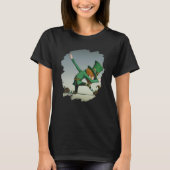 Leprechaun Dabbing Dancing Dance St Patricks Day   T-shirt (Voorkant)