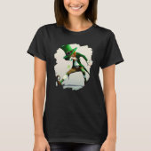 Leprechaun Dabbing Dancing Dance St Patricks Day T-shirt (Voorkant)