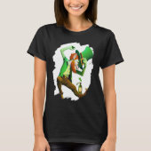 Leprechaun Dabbing Dancing Dance St Patricks Day   T-shirt (Voorkant)
