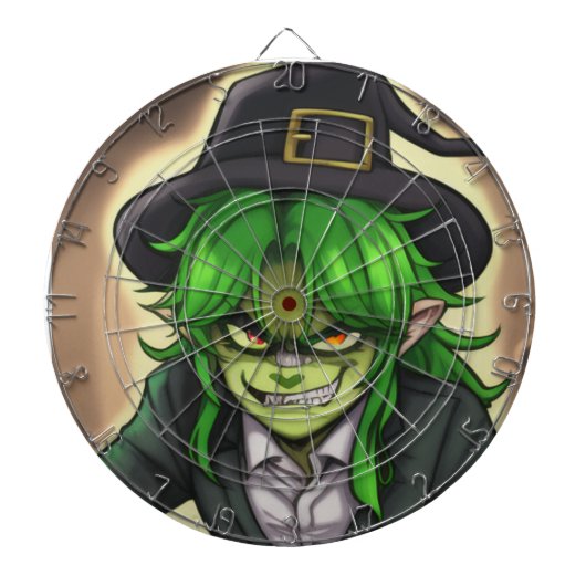Leprechaun darts Dartboard Dartbord (Voorkant)