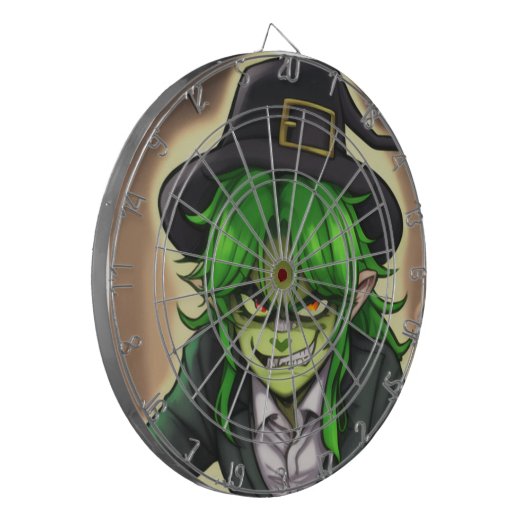 Leprechaun darts Dartboard Dartbord (Voorkant Links)