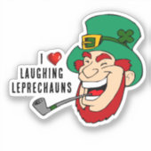 Leprechaun Day Sticker (Voorkant)