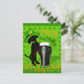 Leprechaun Doxie Briefkaart (Staand voorkant)