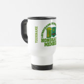 Leprechaun Drink Team aangepaste mokken (Voorkant links)