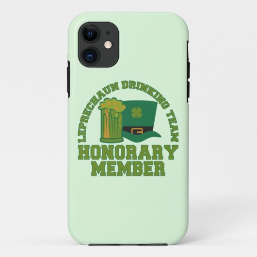 Leprechaun Drink Team iPhone hoesje (Achterkant)