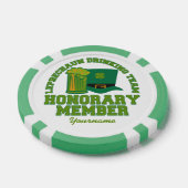 Leprechaun Drink Team op maat gemaakte poker chips (Enkel)