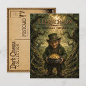 Leprechaun Emerald Thicket Dark Cinema Briefkaart (Voorkant / Achterkant)