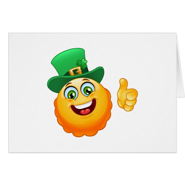 leprechaun emoji (Voorkant Horizontaal)