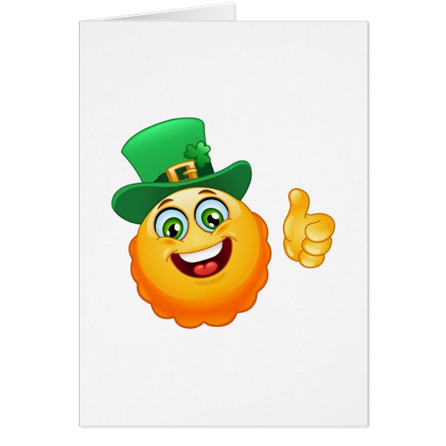 leprechaun emoji (Voorkant)