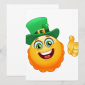 leprechaun emoji (Voorkant / Achterkant)