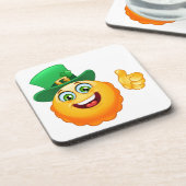 leprechaun emoji drankjes onderzetter (Linkerzijde)