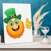 leprechaun emoji fotoplaat (Zijkant)