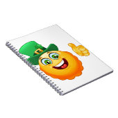 leprechaun emoji notitieboek (Rechterzijde)