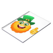 leprechaun emoji notitieboek (Linkerzijde)